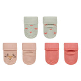Lot de 3 paires de chaussettes bébé Cœurs & Chevreuil – 0/4 mois STERNTALER