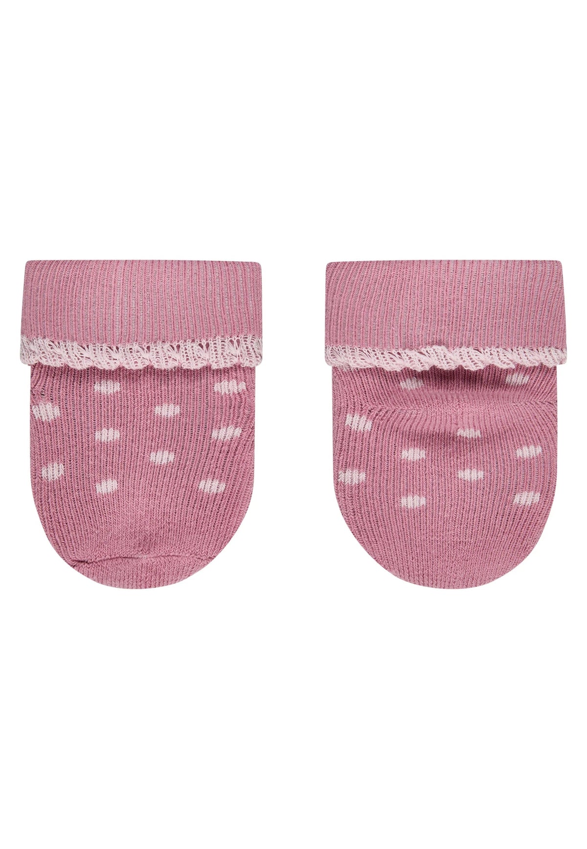 Lot de 3 paires de chaussettes bébé Fleurs – Unies, fleurs & pois – 0/4 mois STERNTALER