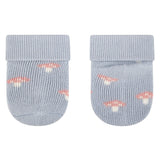Lot de 3 paires de chaussettes bébé Lapin – Fleurs, lapin & champignon – 0/4 mois STERNTALER