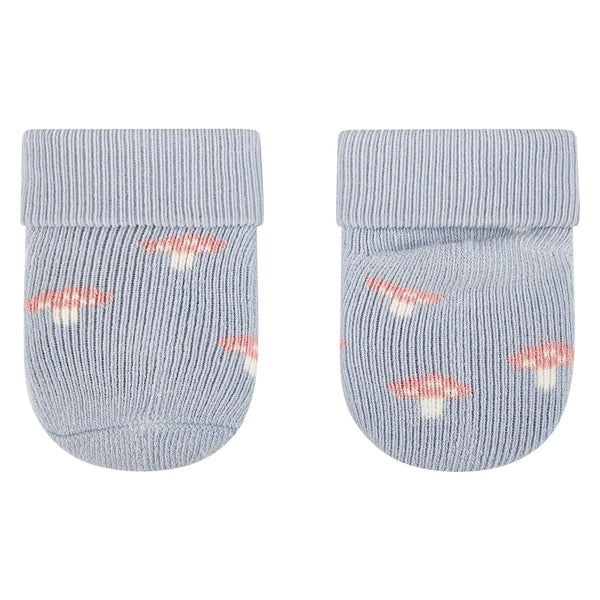 Lot de 3 paires de chaussettes bébé Lapin – Fleurs, lapin & champignon – 0/4 mois STERNTALER