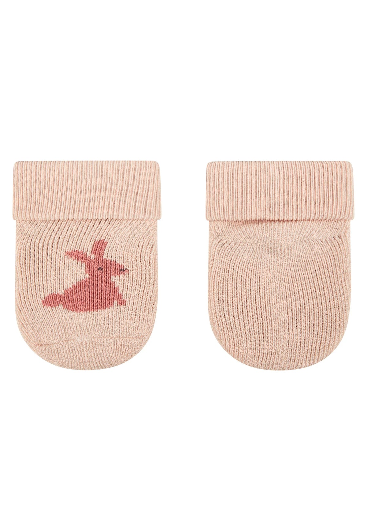 Lot de 3 paires de chaussettes bébé Lapin – Fleurs, lapin & champignon – 0/4 mois STERNTALER