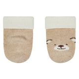 Lot de 3 paires de chaussettes bébé Noël – Cadeau, bonnet & ourson – 0/4 mois STERNTALER