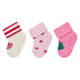 Lot de 3 paires de chaussettes bébé Noël – Boule, flocons & sapin – 0/4 mois STERNTALER
