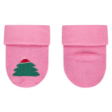 Lot de 3 paires de chaussettes bébé Noël – Boule, flocons & sapin – 0/4 mois STERNTALER