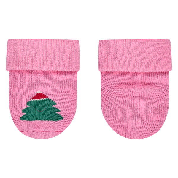 Lot de 3 paires de chaussettes bébé Noël – Boule, flocons & sapin – 0/4 mois STERNTALER