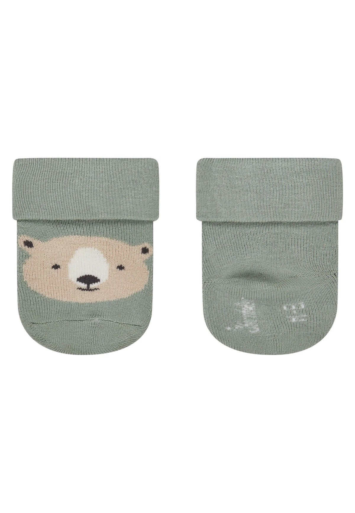 Lot de 3 paires de chaussettes bébé Ourson – 2 coloris & uni – 2/3 mois STERNTALER