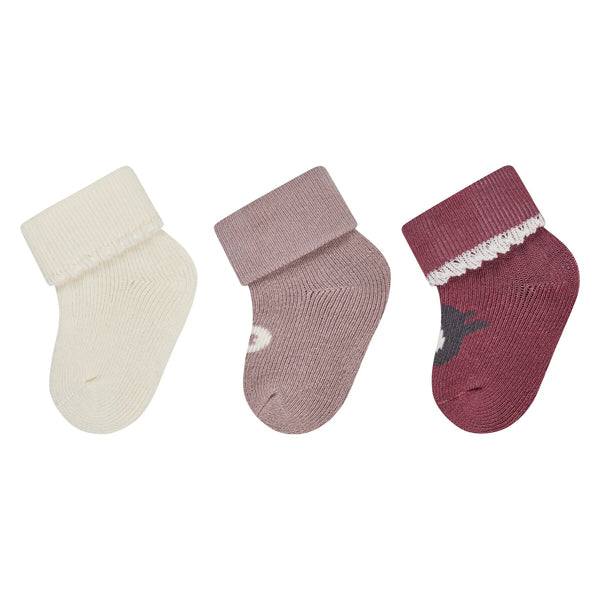 Lot de 3 paires de chaussettes bébé Souris & Pingouin – 0/4 mois STERNTALER