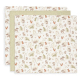 Lot de 3 langes en gaze de coton 70 x 70 cm – Barn Buddies – Jollein JOLLEIN