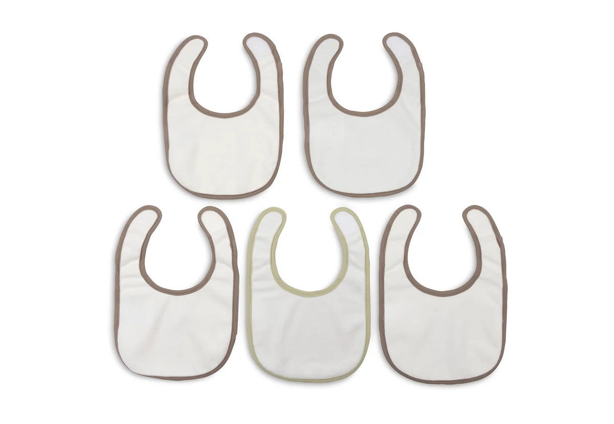 Lot de 5 bavoirs imperméables Barn Buddies – Dès la naissance JOLLEIN