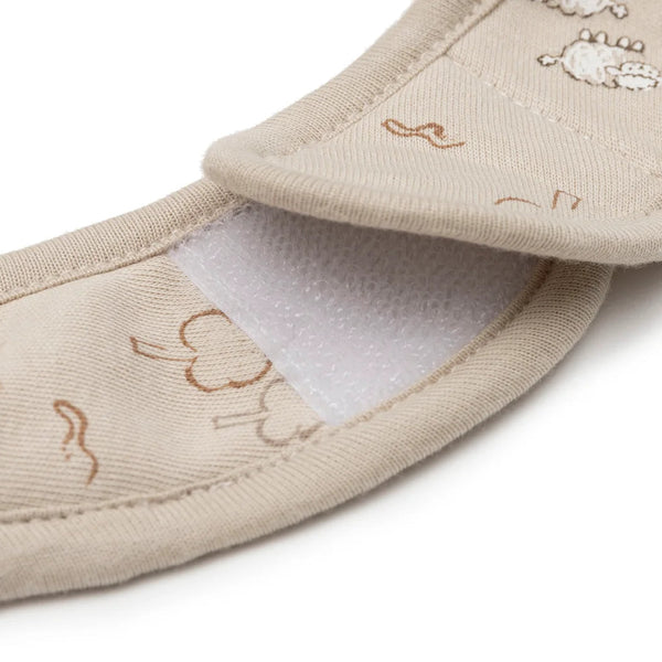 Lot de 5 bavoirs imperméables Woolly – Dès la naissance JOLLEIN