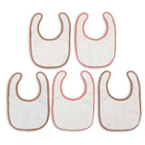 Lot de 5 bavoirs imperméables Miffy Moments silk rose – Jollein JOLLEIN