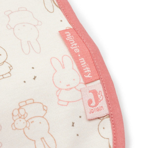 Lot de 5 bavoirs imperméables Miffy Moments silk rose – Jollein JOLLEIN