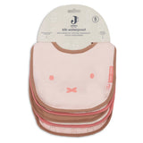 Lot de 5 bavoirs imperméables Miffy Moments silk rose – Jollein JOLLEIN
