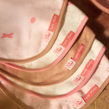 Lot de 5 bavoirs imperméables Miffy Moments silk rose – Jollein JOLLEIN