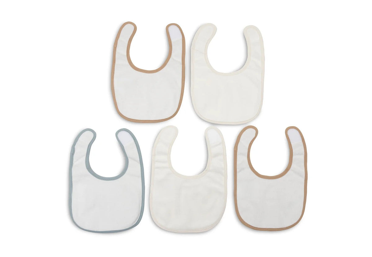 Lot de 5 bavoirs imperméables Jollies – Jollein JOLLEIN