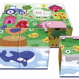 Mes cube puzzle animaux mignons AUZOU