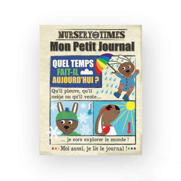 CRINKLY LA METEO – Livre Tissu Sensoriel pour Bébé