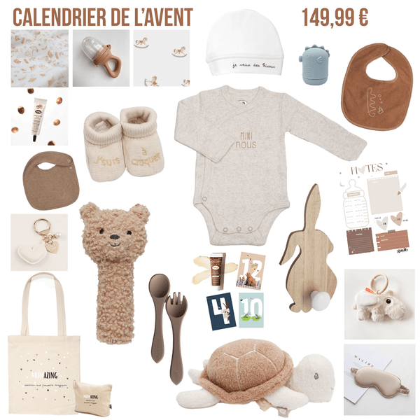 Calendrier de l'avent spécial femme enceinte - Petit coeur salé
