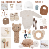 Calendrier de l'avent spécial femme enceinte Petit coeur salé | Cadeau de grossesse original