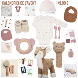 Calendrier de l'avent spécial femme enceinte Petit coeur salé | Cadeau de grossesse original
