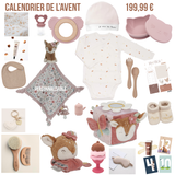 Calendrier de l'avent future maman Petit coeur salé | Cadeau de grossesse original