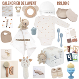 Calendrier de l'avent future maman Petit coeur salé | Cadeau de grossesse original