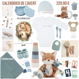 Calendrier de l'avent grossesse Petit coeur salé | Cadeau de grossesse original