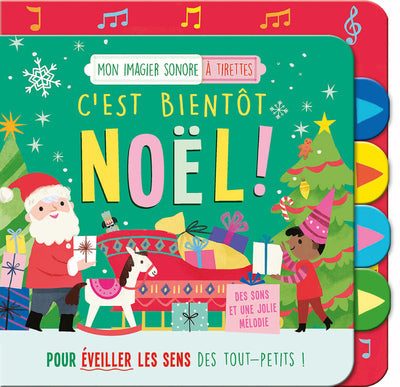 Mon imagier sonore à tirettes – Noël 1 2 3 SOLEIL