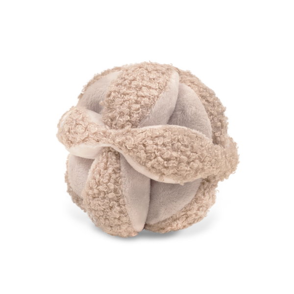 Balle sensorielle beige MONTI - Petit coeur salĂ©
