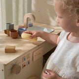 Machine à laver en bois FSC avec évier – Édition limitée 🧺 LITTLE DUTCH