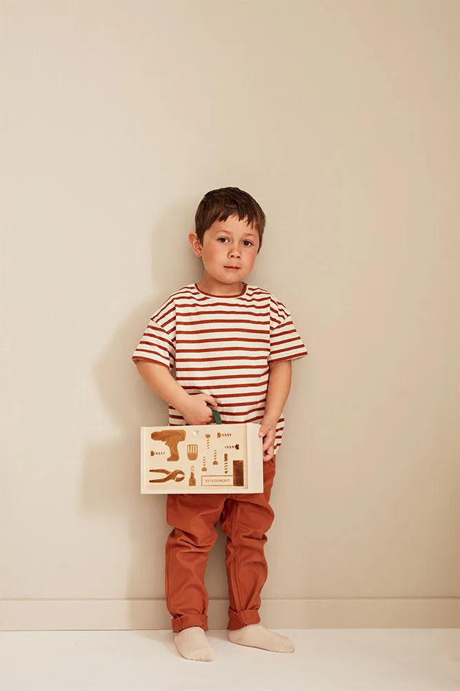 Mallette à outils enfant en bois FSC – kit bricolage dès 3 ans