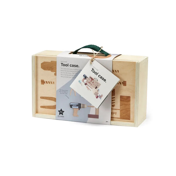 Mallette à outils enfant en bois FSC – kit bricolage dès 3 ans