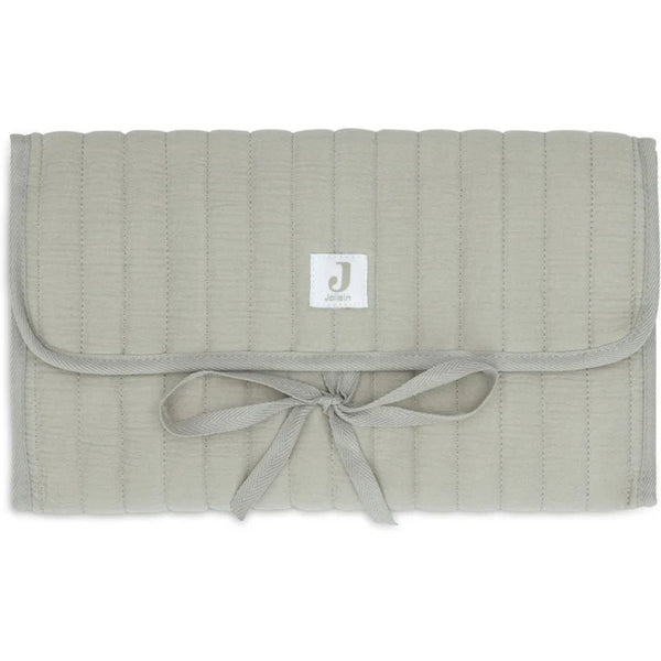 Tapis à Langer nomade Gaze de Coton - Olive Green JOLLEIN