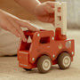 Camion de pompiers en bois FSC – Jouet d’éveil et jeu de rôle LITTLE DUTCH