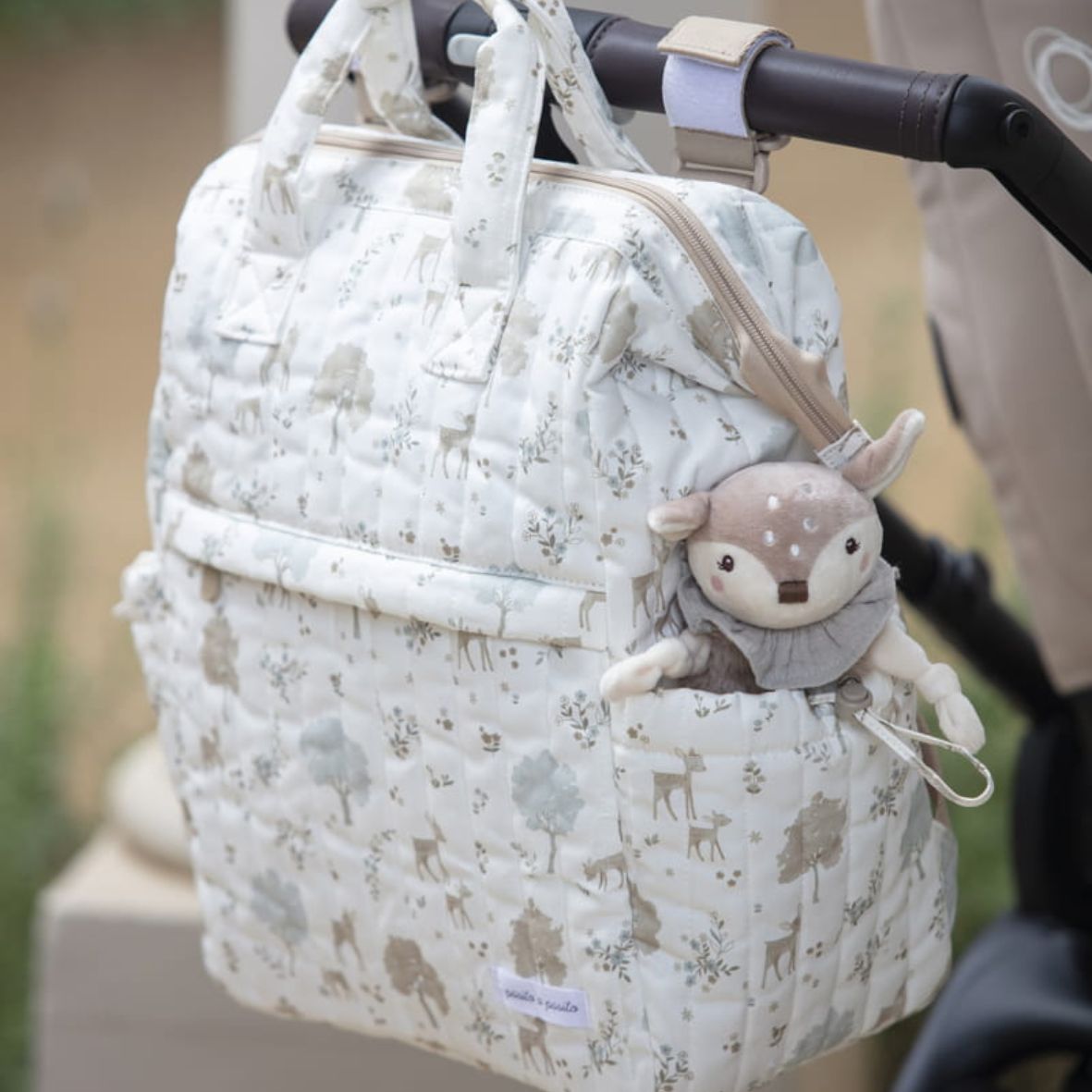 Sac à dos de maternité avec matelas à langer inclus