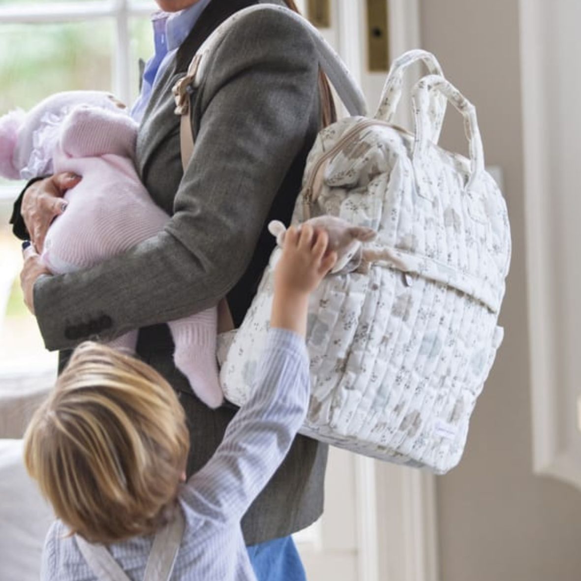 Sac à dos de maternité avec matelas à langer inclus