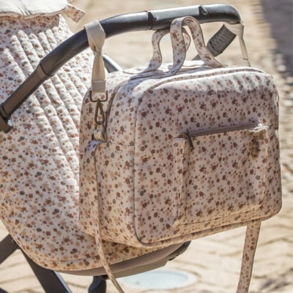 Sac à langer Somerset  – Sac de poussette en éco-cuir élégant avec tapis à langer inclus
