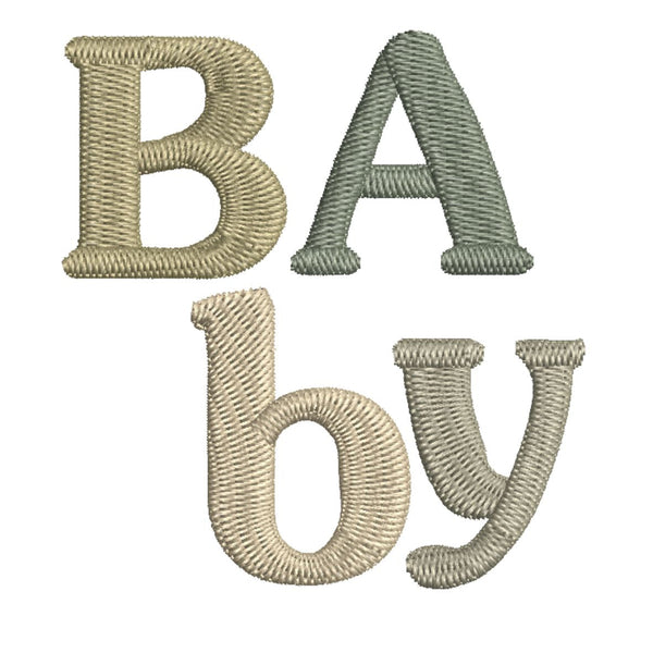 Bodie bébé brodé Olive MARINE HEART BRODERIE