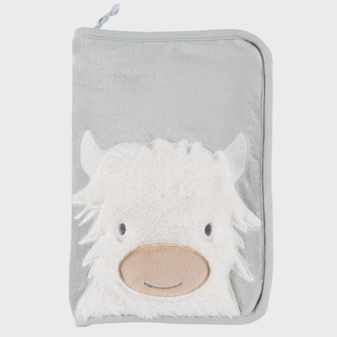 Protège carnet de santé fausse fourrure verte - Fluffy