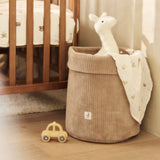 Panier de rangement Cloudy Rib – Milky Coffee JOLLEIN