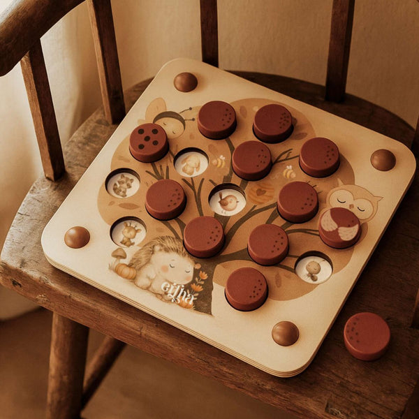 Pop & Peek – Jeu de mémoire en bois « Forêt enchantée » | Mrs Ertha MRS ERTHA