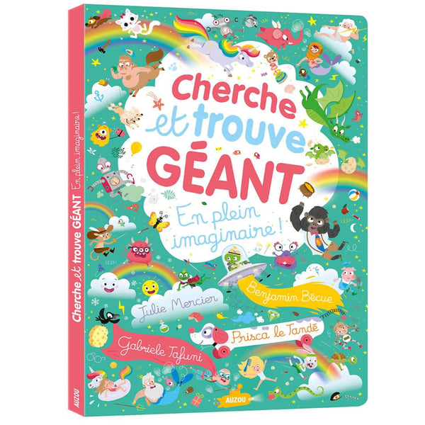 Cherche et Trouve Géant – En plein Imaginaire – Livre AUZOU