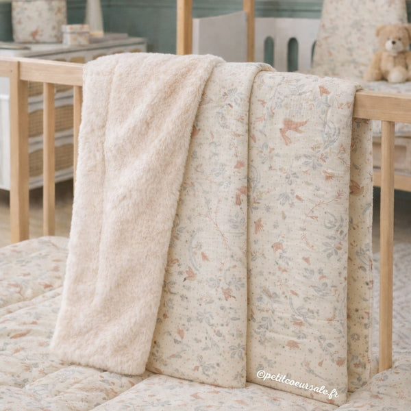 Couverture bébé jardin enchanté (70 x 100 cm) BB & CO