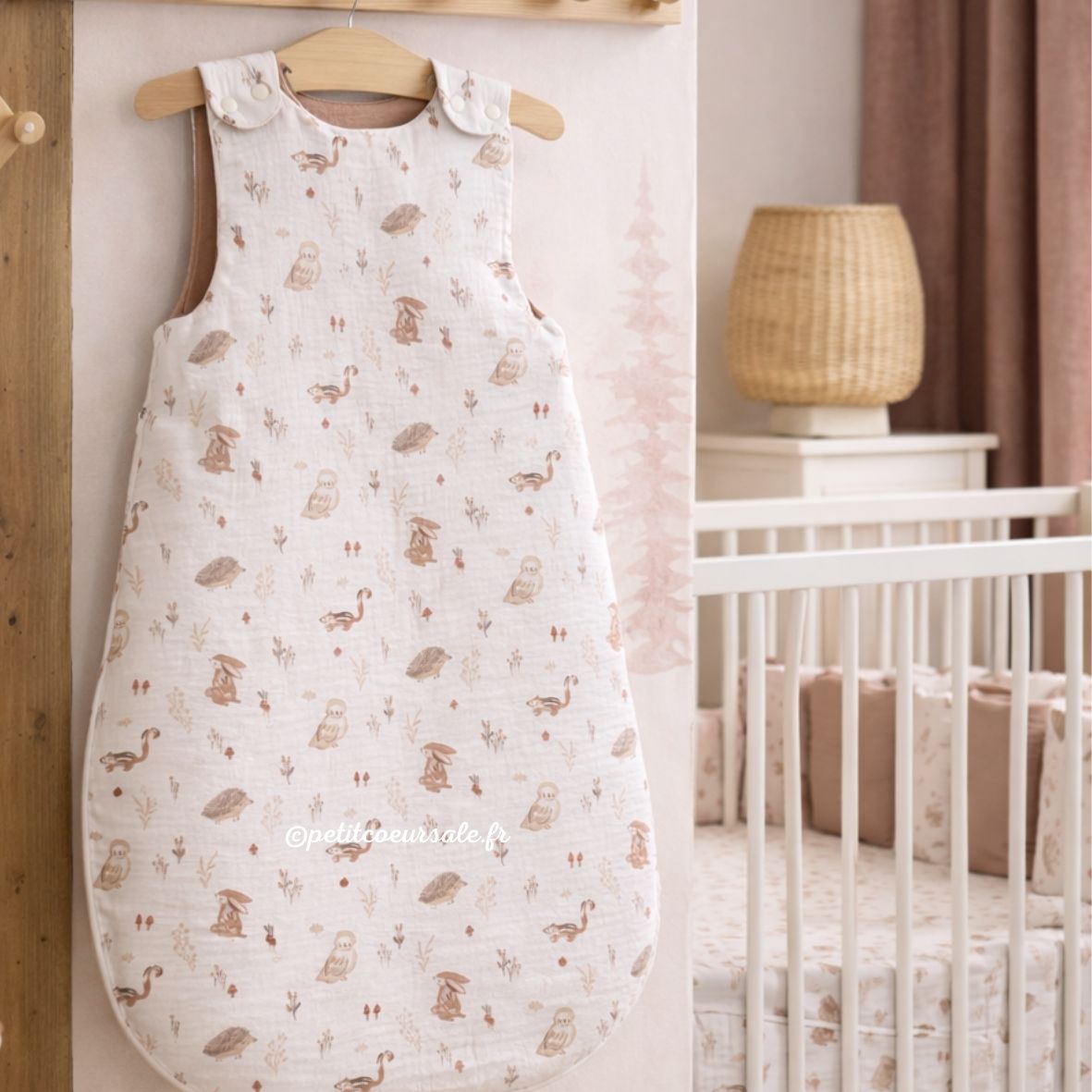 Gigoteuse bébé coton cosy forest BB & CO