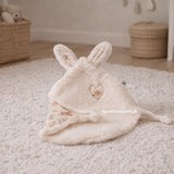 Doudou lapin bébé ultra doux – Doudou plat Jardin Enchanté BB & CO