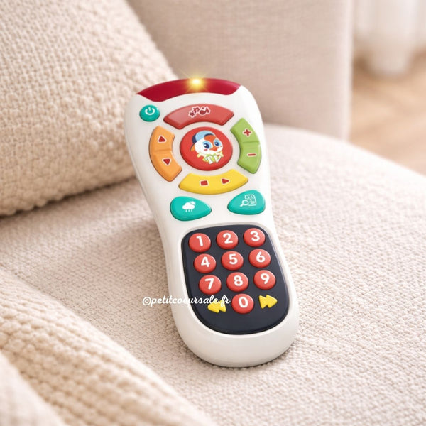 Télécommande bébé jouet – jouet d’éveil musical 12 mois