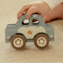 Voiture de police en bois FSC – Jouet d’éveil et jeu de rôle LITTLE DUTCH