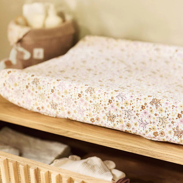 Housse matelas à Langer Jersey 50x70cm - Flower Fairies