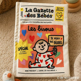 La Gazette des Bébés « Les Bisous » – Livre d’éveil en tissu – Bayard Jeunesse BAYARD JEUNESSE
