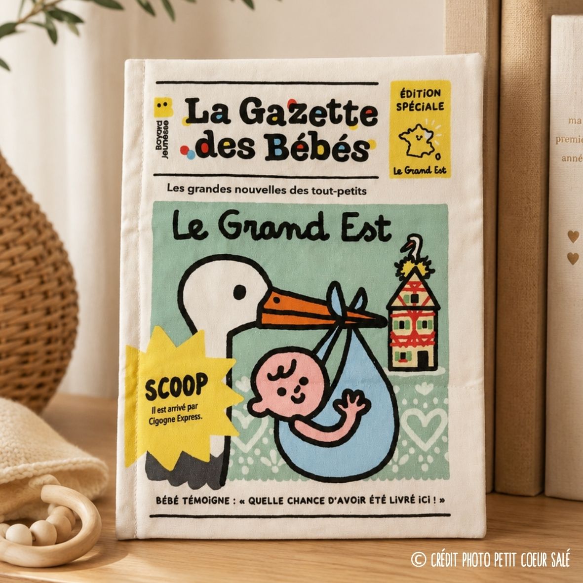 La Gazette des Bébés « Grand Est » – Livre d’éveil en tissu BAYARD JEUNESSE